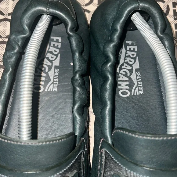 Green Ferragamo Casual Shoe - Picture 7 of 7